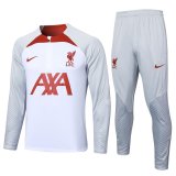 23/24 Liverpool White Soccer Training Suit Mens
