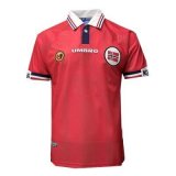 1998 Norway Retro Home Soccer Jersey Mens