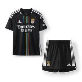 23/24 Benfica Away Soccer Jersey + Shorts Kids
