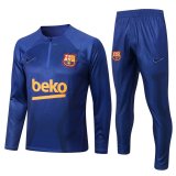 22-23 Barcelona Blue 3D Soccer Training Suit Mens