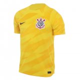 23/24 Corinthians Goalkeeper Yellow Soccer Jersey Mens