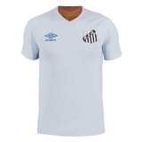 2020-21 Santos FC Light Blue Warming Up Man Soccer Training Jersey
