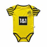 21/22 Borussia Dortmund Home Soccer Jersey Babys Infant