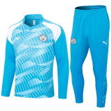 23/24 Manchester City Blue Soccer Training Suit Mens