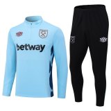 23/24 West Ham United Blue Soccer Training Suit Mens
