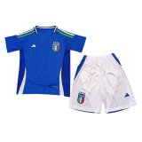 2024 Italy Home Soccer Jersey + Shorts Kids