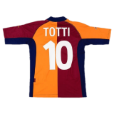 (Retro Totti #10) 2001/2002 AS Roma Third Away Soccer Jersey Mens