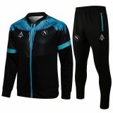 21/22 Napoli Black Soccer Training Suit(Jacket + Pants) Man