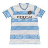 22/23 Manchester City Special Edition Blue Soccer Jersey Mens