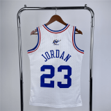 (JORDAN - 23) 2003 Eastern Conference Mitchell & Ness White All-Star Game Swingman Jersey Mens