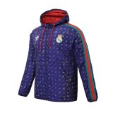 23/24 Real Madrid x Gucci Royal All Weather Windrunner Soccer Jacket Mens