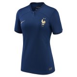 2022 France Home Soccer Jersey Womens