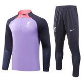 23/24 Tottenham Hotspur Violet - Black Soccer Training Suit Mens