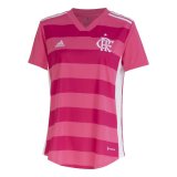 22/23 Flamengo Third Camisa Outubro Rosa Pink Soccer Jersey Womens