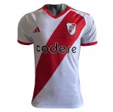 (Player Version) 23/24 River Plate Home Soccer Jersey Mens