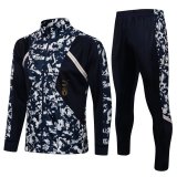 21/22 Italy Navy Soccer Training Suit Jacket + Pants Mens