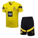 22/23 Borussia Dortmund Yellow Soccer Jersey + Shorts Mens