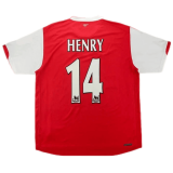 (Retro Henry #14) 2006/2007 Arsenal Home Soccer Jersey Mens