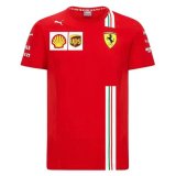 Scuderia Ferrari 2021 Red F1 Team T - Shirt Man