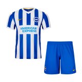 21/22 Brighton & Hove Albion F.C. Home Soccer Jersey + Short Kids
