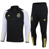 2023 Algeria Black II Soccer Training Suit Sweatshirt + Pants Mens