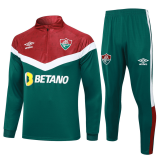 23/24 Fluminense Dark Green Soccer Training Suit Mens