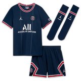 21/22 PSG Home Kids Soccer Jersey+Short+Socks