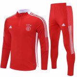 21/22 Ajax Red Soccer Training Suit Mens