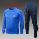 22/23 PSG Blue Soccer Training Suit Kids