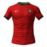 (Player Version) 2024 Portugal Home Soccer Jersey Mens