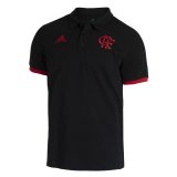 21/22 Flamengo Black Soccer Polo Jersey Mens