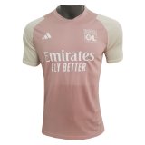 (Pre-Match) 23/24 Olympique Lyonnais Pink Soccer Training Jersey Mens