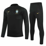 21/22 Brazil Black Soccer Training Suit Man