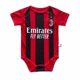 21/22 AC Milan Home Soccer Jersey Baby Infants