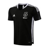 21/22 Ajax Black Soccer Training Jersey Mens