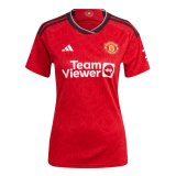 23/24 Manchester United Home Soccer Jersey Womens