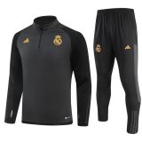 23/24 Real Madrid Grey Soccer Training Suit Mens