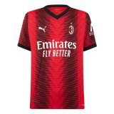 (Player Version) 23/24 AC Milan Home Soccer Jersey Mens