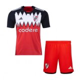 23/24 River Plate Away Soccer Jersey + Shorts Kids