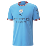 22/23 Manchester City Home Soccer Jersey Mens