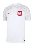 2022 Poland Home Soccer Jersey Mens
