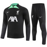 23/24 Liverpool Black Soccer Training Suit Mens