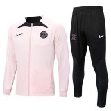 22/23 PSG Pink Soccer Training Suit Jacket + Pants Mens