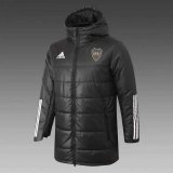 2020-21 Boca Juniors Black Man Soccer Winter Jacket