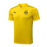 21/22 Borussia Dortmund Yellow II Soccer Polo Jersey Mens