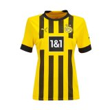 22/23 Borussia Dortmund Home Soccer Jersey Womens