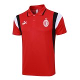 23/24 AC Milan Red Soccer Polo Jersey Mens