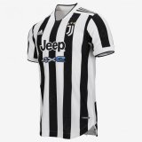 (Player Version) 21/22 Juventus Home Mens Soccer Jersey