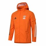 20/21 Manchester United Orange All Weather Windrunner Soccer Jacket Man