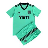 22/23 Austin FC Away Kids Soccer Kit Jersey + Short